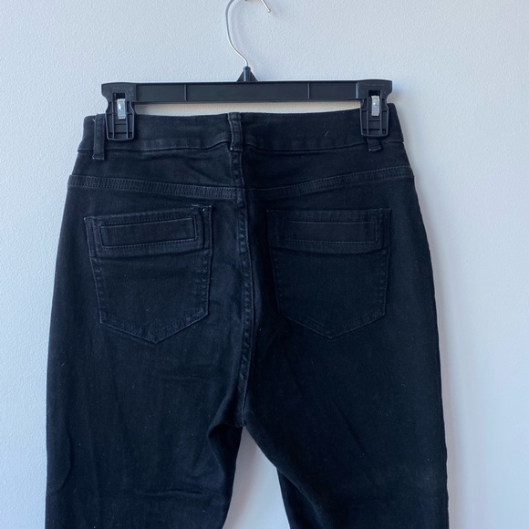 ASOS boot cut high rise black jean - Picture 3 of 7